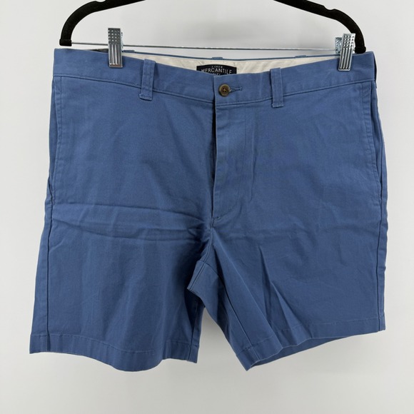J.Crew Mercantile Other - J.Crew Mercantile Flex Reade Mens Blue Chino Shorts Size 34 7 Inch‎ Inseam